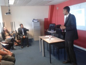 Dr Habib Naqvi at the UKNFS UK Nepali equality in healthcare report launch